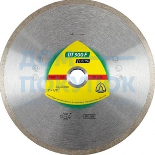 Круг алмазный по плитке (125х22.2 мм) для УШМ KLINGSPOR 325358