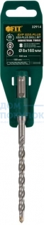Бур по бетону FIT IT SDS PLUS с двойной резьбой 8х160 мм 32914