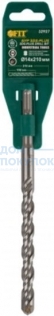 Бур по бетону FIT IT SDS PLUS с двойной резьбой 14х210 мм 32927
