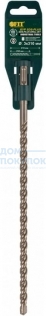 Бур по бетону FIT IT SDS PLUS с двойной резьбой 8х310 мм 32944