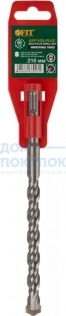 Бур по бетону FIT IT  SDS-PLUS, двойная резьба, центрирующий выступ 12х210 мм 33026