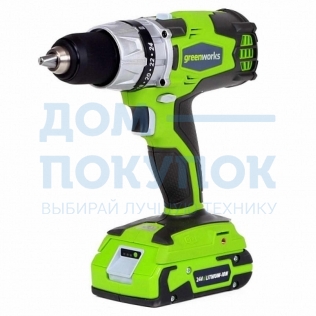 Дрель-шуруповерт GREENWORKS GD24DD DigiPro 3700607