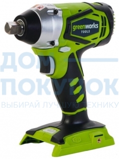 Шуруповерт-гайковерт ударный аккумуляторный GREENWORKS G24IW 3801207