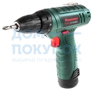 Дрель-шуруповерт HAMMER Flex ACD12LE 12.0 406116