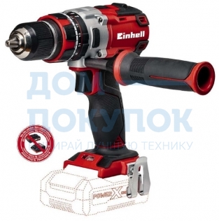 Дрель ударная безщеточная EINHELL TE-CD 18 Li-i Brushless-Solo 4513860