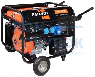 Бензиновый генератор PATRIOT GP 7210LE 474101588