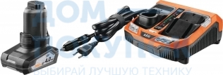 Аккумулятор L1240 12 В; 4.0 А*ч; Li-ion + зарядное устройство BLK1218 + сумка AEG SETL1240BLK 4932451628