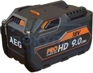 Аккумулятор L1890RHD 18В; 9 А*ч; Li-Ion AEG 4932464231