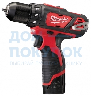 Дрель-шуруповерт MILWAUKEE M12 BDD-202C 4933441915