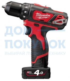 Дрель-шуруповерт MILWAUKEE M12 BDD-402C 4933441925