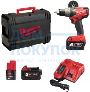 Дрель-шуруповерт MILWAUKEE M18 FUEL FDD-502X 4933451064