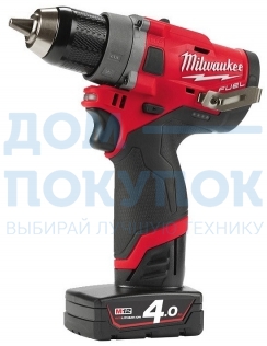 Дрель-шуруповерт MILWAUKEE M12 FDD-402X 4933459818