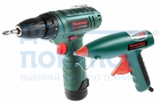 Дрель-шуруповерт HAMMER Flex ACD12LE + Flex GN-05 508101