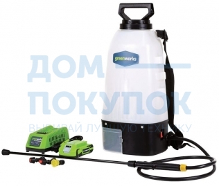 Опрыскиватель аккумуляторный Greenworks, 24V, 5103507UA