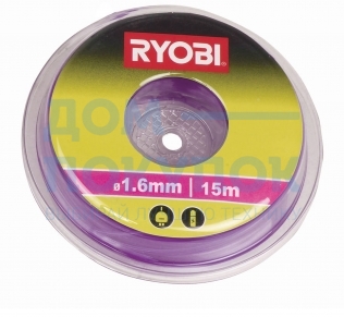 Леска для триммеров (1,6 мм; 15 м; круг) Ryobi RAC101 5132002638