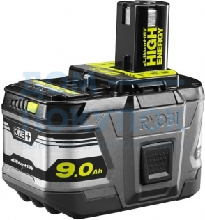 Аккумулятор ONE+ High Energy 18 В, 9 А*ч, Li-Ion Ryobi RB18L90 5133002865