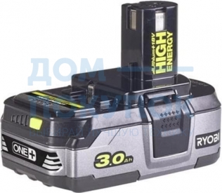 Аккумулятор LITHIUM+ HIGH ENERGY 18 В, 3 Ач RB18L30 Ryobi 5133002867