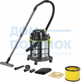 Аккумуляторный строительный пылесос Ryobi ONE+ R18WDV 5133004724
