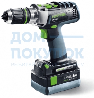 Дрель-шуруповерт FESTOOL PDC 18/4 Li 5,2-Plus 574702