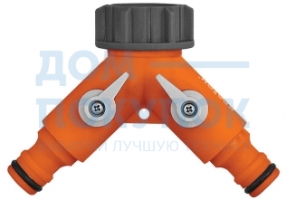 Распределитель пластиковый 2-х канальный (G 3/4