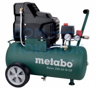 Безмасляный компрессор Metabo Basic 250-24 W OF 601532000