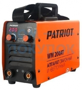 Сварочный аппарат PATRIOT WM 200AT MMA 605302620