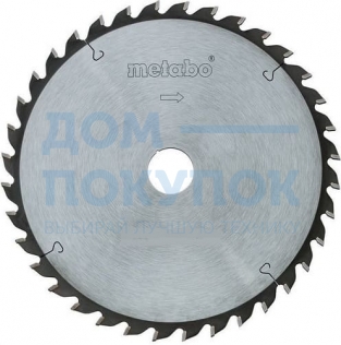 Диск пильный (250х30 мм; Z24WZ) для станков серий TS; PKU; PKF; Multi Metabo 628012000