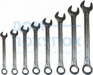 Набор комбинированных ключей FIT Т-51580 63408