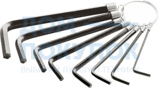 Набор шестигранных ключей 8шт HEX FIT 64164