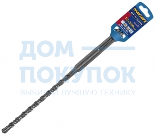 Бур SDS-MAX ПРАКТИКА 12x200x340 мм, КВАДРО, серия Эксперт, по бетону 647-802