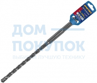 Бур SDS-MAX ПРАКТИКА 14x200x340 мм, КВАДРО, серия Эксперт, по бетону 647-826