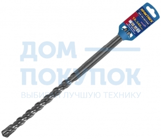 Бур SDS-MAX ПРАКТИКА 18x200x340 мм, КВАДРО, серия Эксперт, по бетону 647-864