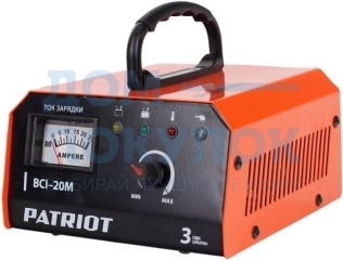 Импульсное зарядное устройство PATRIOT BCI-20M 650303420