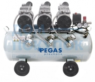 Бесшумный компрессор Pegas PG-9800 безмасляный 6616
