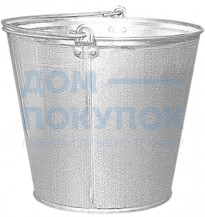 Оцинкованное ведро СИБРТЕХ 67590