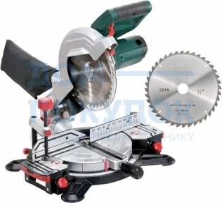 Торцовочная пила Metabo KS 216 M Lasercut + пильный диск 690874000
