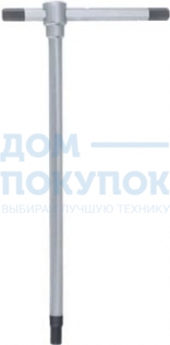 3-хконечный 6-ти гранный ключ, Hex S=2,5мм. С Т-образной скользящей ручкой L=125ммх61мм FORCE 764025TA