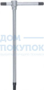 3-хконечный 6-ти гранный ключ, Hex S=3мм. С Т-образной скользящей ручкой L=125ммх75мм FORCE 76403TA