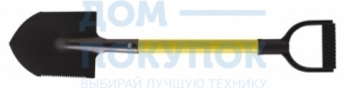 Туристическая лопатка с металлическом черенком и V-ручкой КУРС 77234