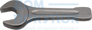 Рожковый гаечный ключ CrMo, односторонний с ударной площадкой. 27мм FORCE 79627