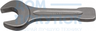 Рожковый гаечный ключ CrMo, односторонний с ударной площадкой. 38мм FORCE 79638