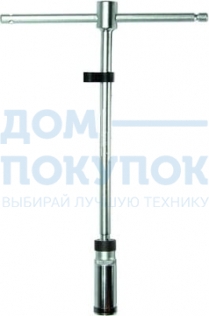 Ключ свечной, магнитный с шаровым карданом,12-гран. L=300мм S=20,6мм 3/8