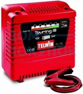 Зарядное устройство (230 V, 12/24 V) TELWIN TOURING 18 807593