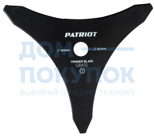 Нож для триммера TBL-3 (300х25.4 мм) PATRIOT 809115201