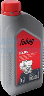 Масло моторное универсальное полусинтетическое Extra (1 л) FUBAG 838265