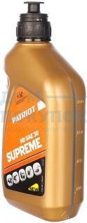 Масло SUPREME HD SAE 30 4Т (0.946 л) для 4-х тактных двигателей PATRIOT 850030598