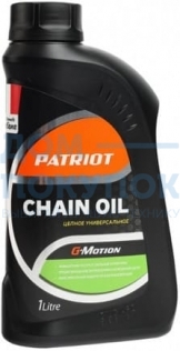 Масло цепное PATRIOT G-Motion Chain Oil, 1 л 850030700