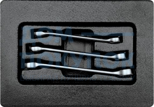 Набор разрезных ключей KING TONY ложемент, 3 предмета 9-1303MR