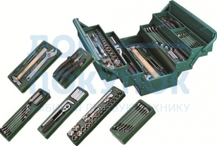 Универсальный набор инструментов в раскладном ящике 70шт SATA 95104A-70-6