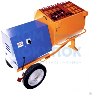 Растворосмеситель Лебедянь РН-80 80 л, 1,5 кВт, 380 В, 39,2 об/мин